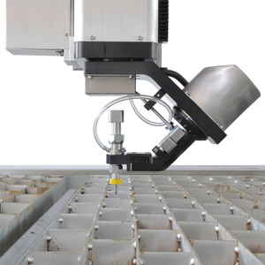 Tête de coupe à cinq axes AC à jet d'eau CNC de précision pour les matériaux métalliques et non métalliques